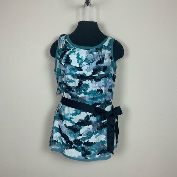 Simply Vera Vera Wang Water Color Top Size Large - Picture 2 of 11